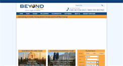 Desktop Screenshot of beyondtravel.com.au